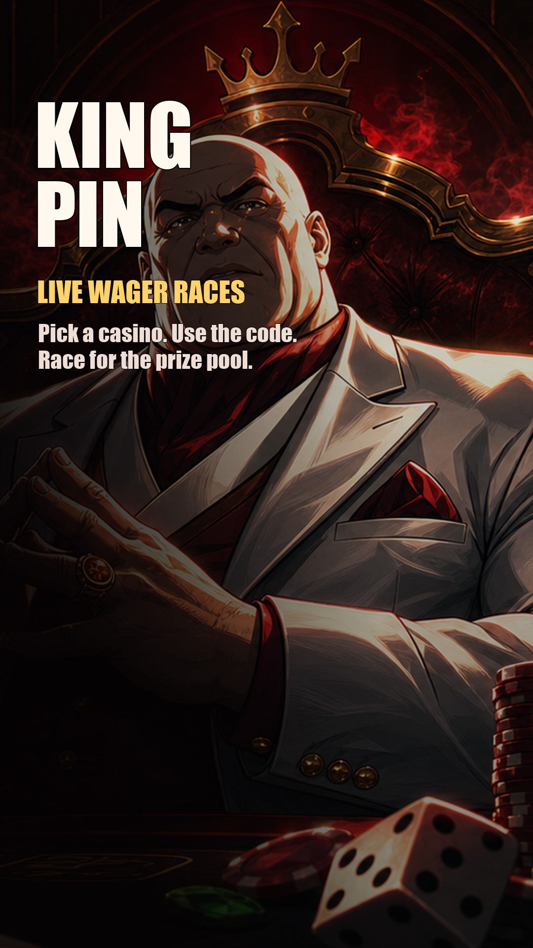 King Ping Live Leaderboards | Wager Races & Casino Codes